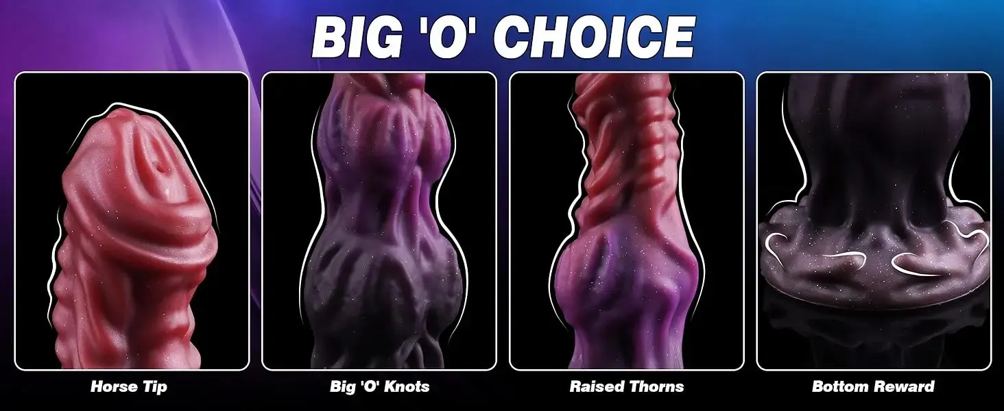 Three-Section Ejaculatable Fantasy Dildo With Suction Cup