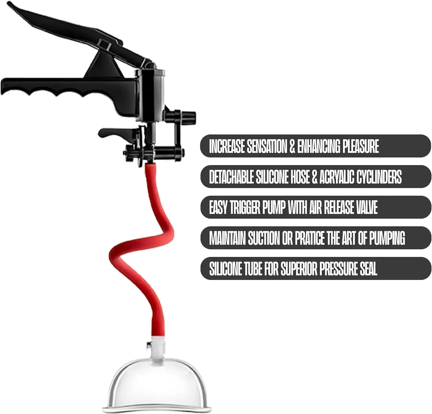 Manual Adjustable Air Negative Pressure Suction Pump