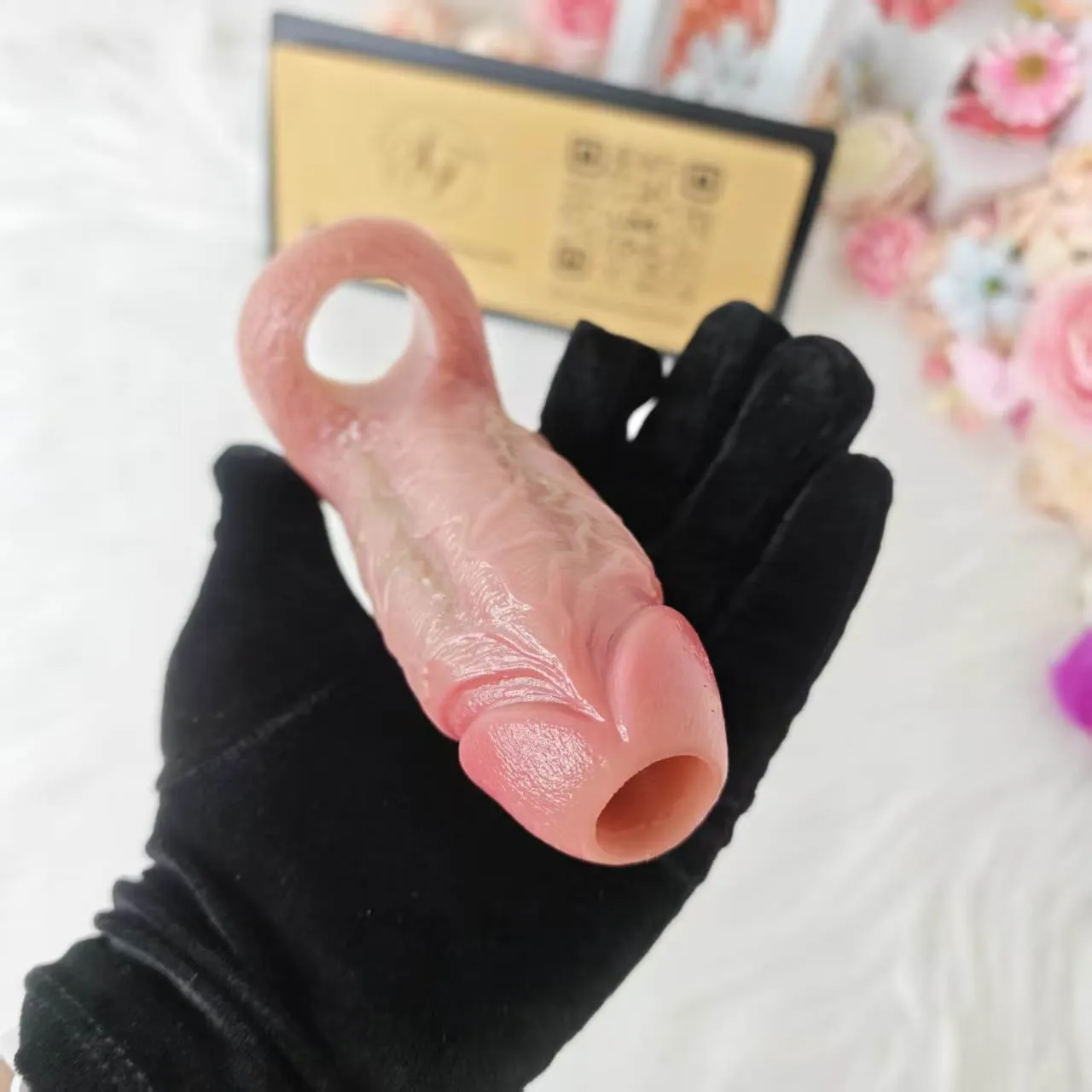 SXXY S8102 S8116 S8117 Platinum Silicone Simulated Penis Sleeve