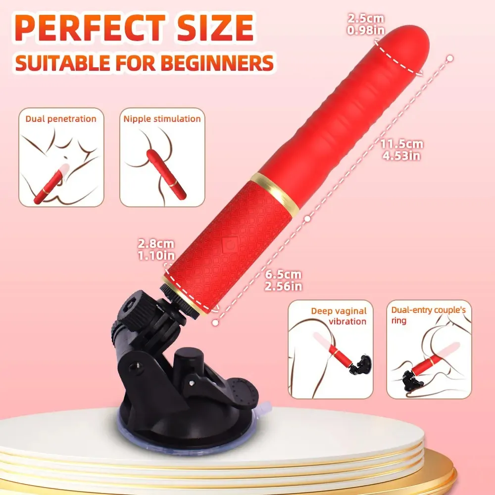 10 Frequencies Handheld APP Thrusting Adjustable Sex Machine