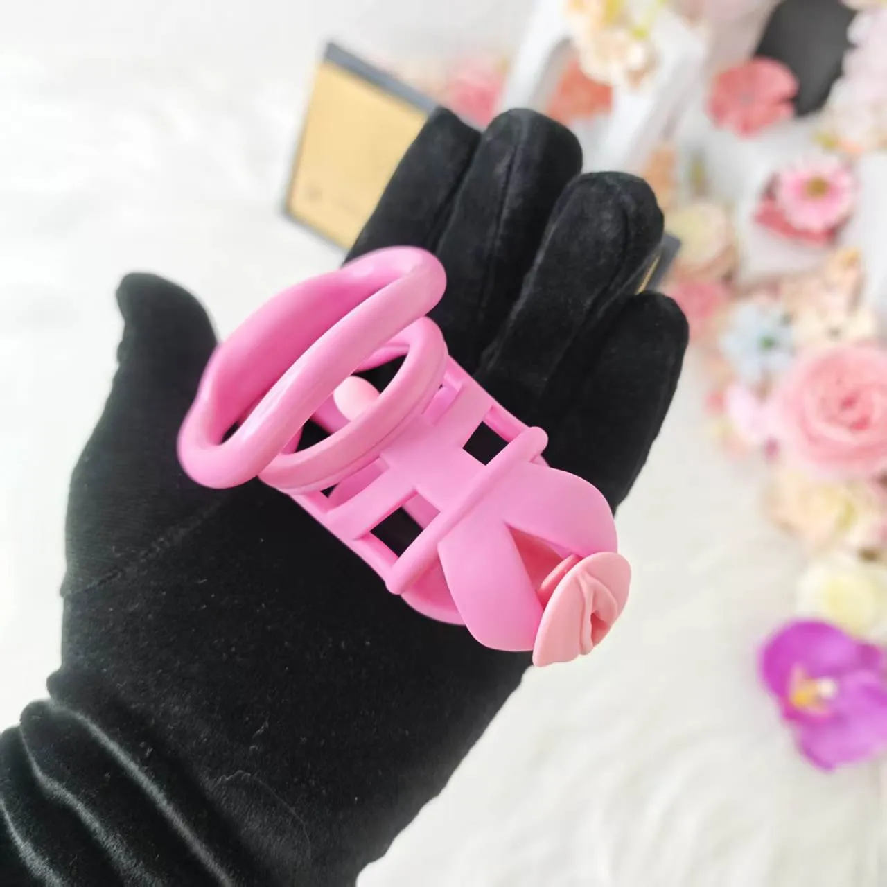 3D Printed Chastity Cage With Urethral Sounding Rod
