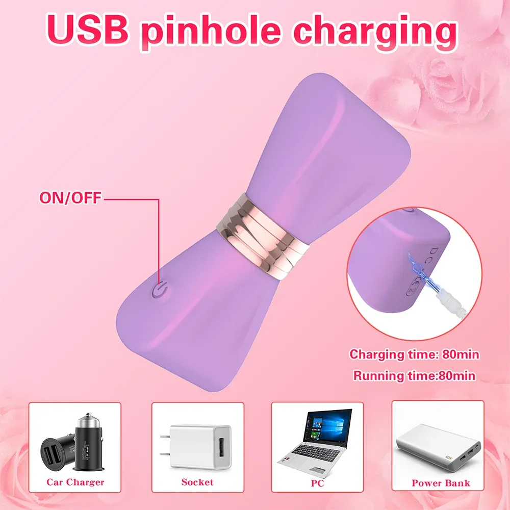 10-Level Spot Fully Waterproof Vibrator With 3 Heads