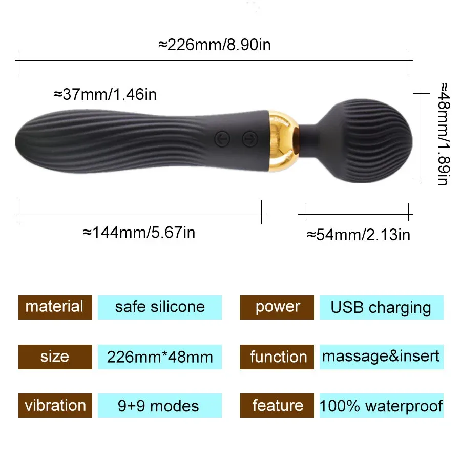 เครื่องนวด AV เครื่องนวดเอวี เครื่องยนต์คู่ ใช้ได้หลายฟังก์ชั่น