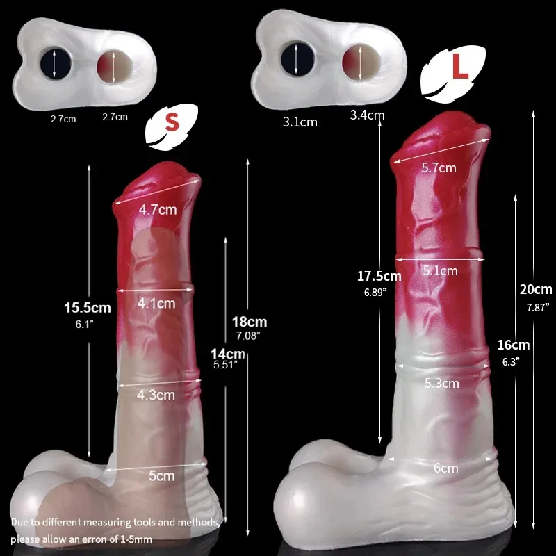 Horse Styel Penis Sleeve 2 Sizes Available