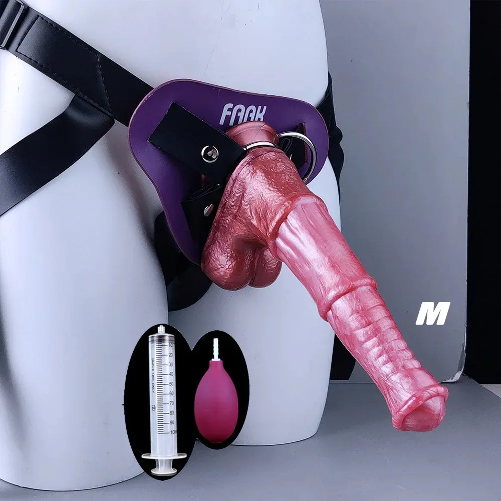 FAAK Liquid Silicone Flesh-Colored Fantasy Stallion Dildo