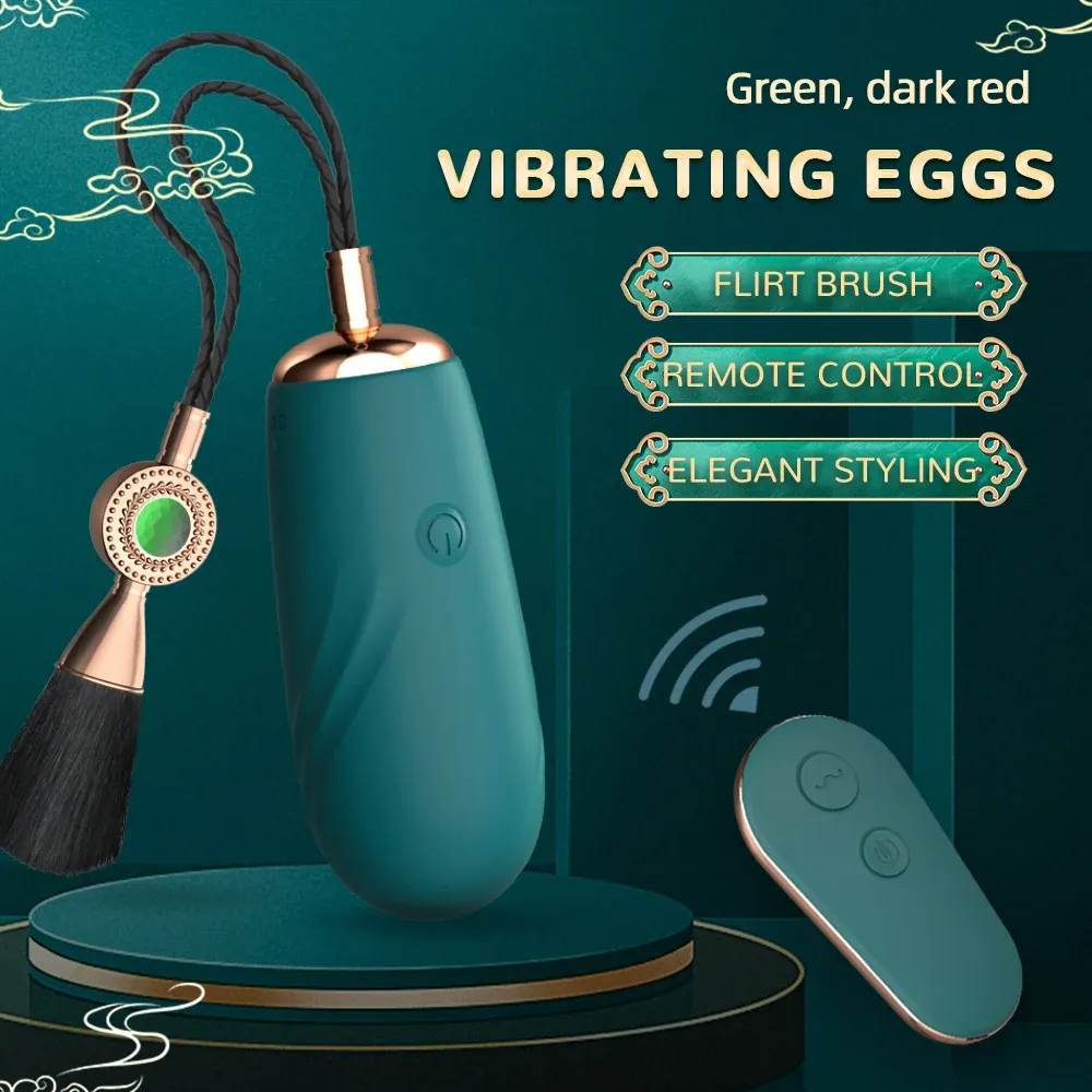 Remote Control 10 Frequencies Heating Vibrating Egg