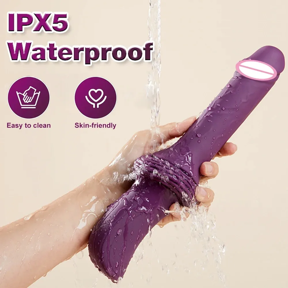 7cm Thrusting Distance Heating & Thrusting Dildo Sex Machine
