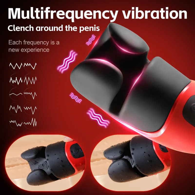 2 In 1 Desensitization Training Male Masturbator Low Noise