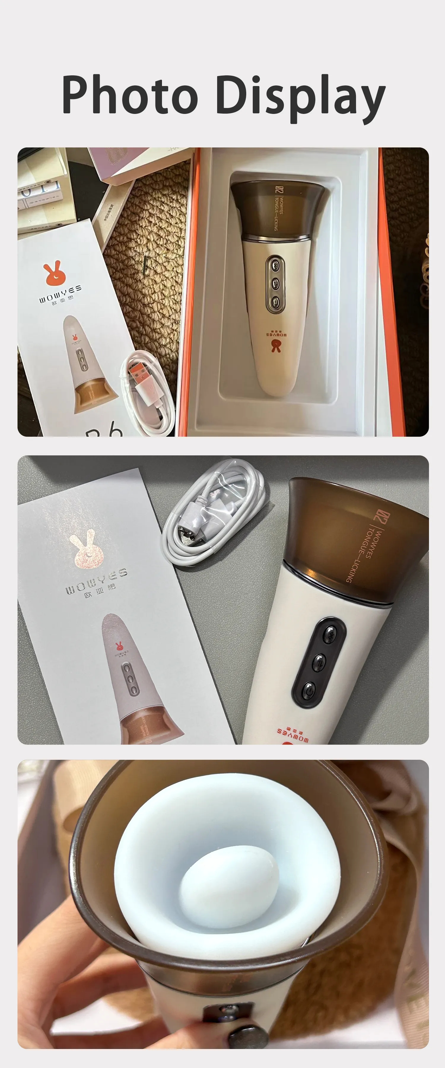 เครื่องสั่นหัวนม เครื่องนวดเอวี สั่น+ดูด ฟังก์ชัน APP