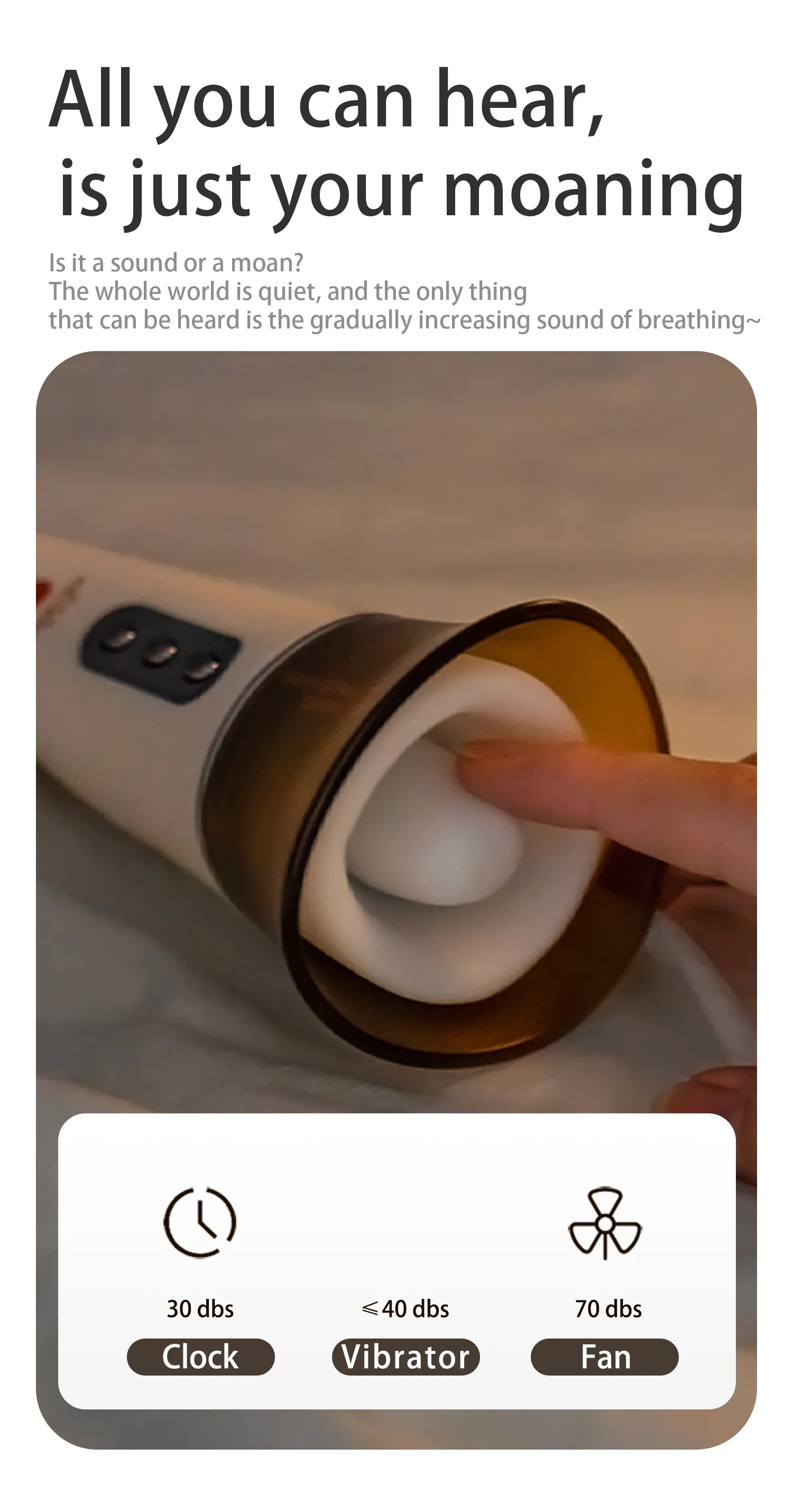 เครื่องสั่นหัวนม เครื่องนวดเอวี สั่น+ดูด ฟังก์ชัน APP