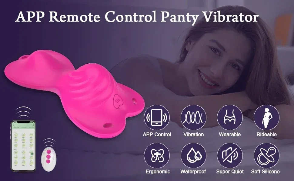 9 Frequencies Wearable APP Remote Control Vibrating Egg
