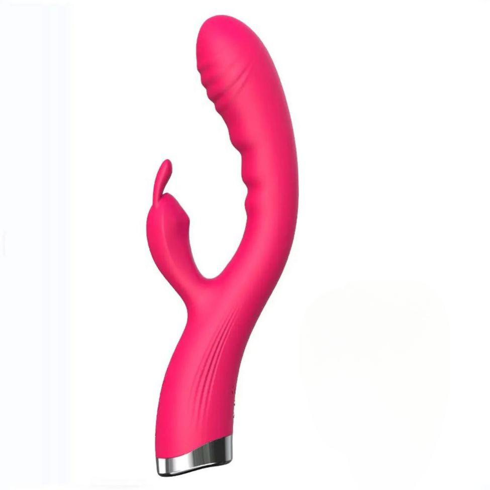 เครื่องนวดหลายฟังก์ชัน เครื่องเดียวใช้ได้สองแบบ มอเตอร์คู่ 10 ระดับความถี่คู่ เสียงเงียบสุดๆ|HAOYE-sextoyfunny