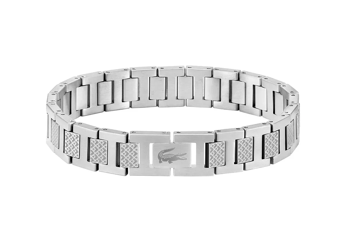 Men’s Luxury Stainless Steel Bracelet – Premium Silver Link Design
