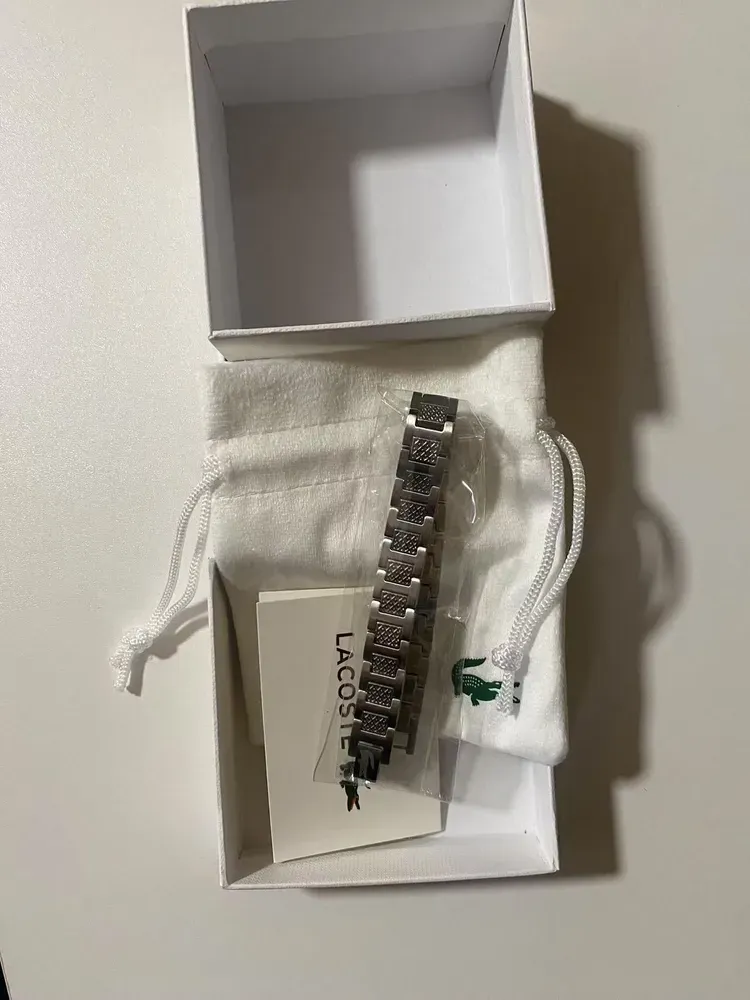 Men’s Luxury Stainless Steel Bracelet – Premium Silver Link Design