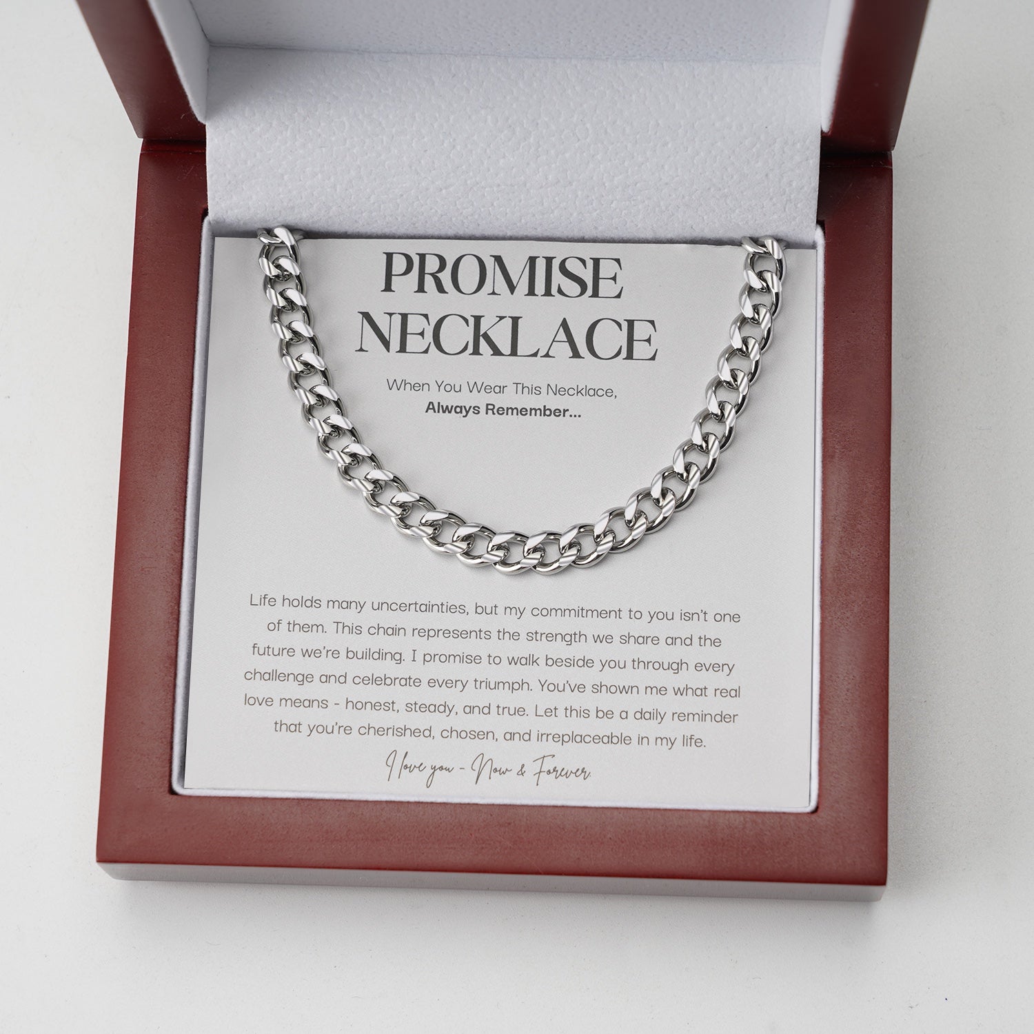 Promise Necklace For Him