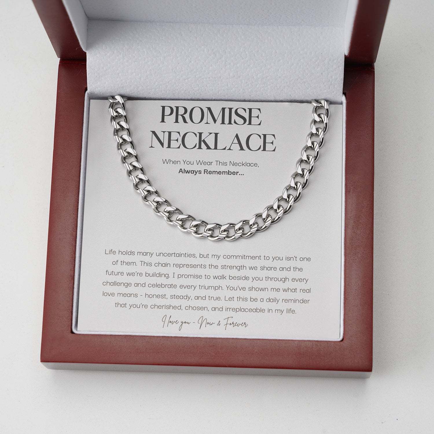 Promise Necklace For Him