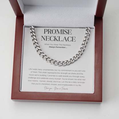 Promise Necklace For Him