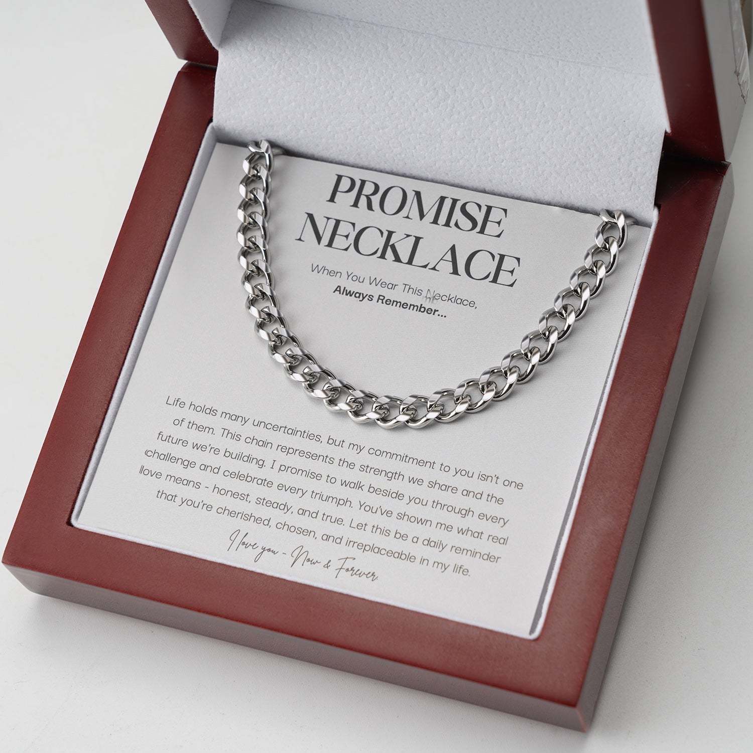 Promise Necklace For Him