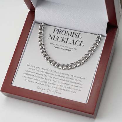Promise Necklace For Him
