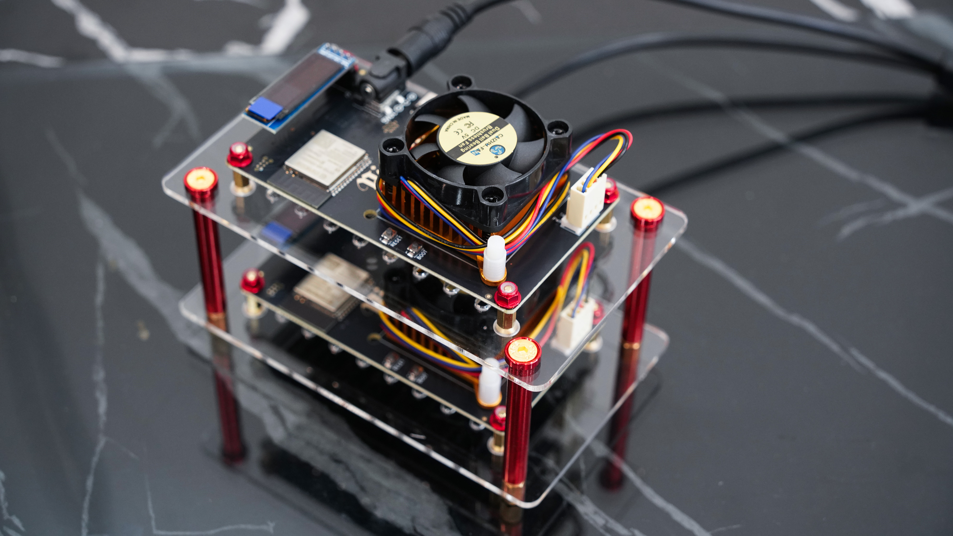Acrylic Stack Shell for Bitaxes