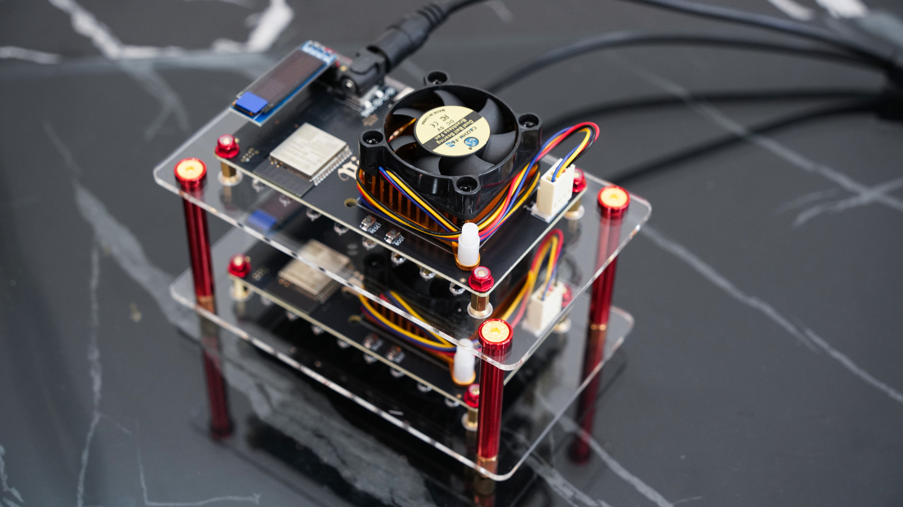 Acrylic Stack Shell for Bitaxes-TinyChipHub Limited