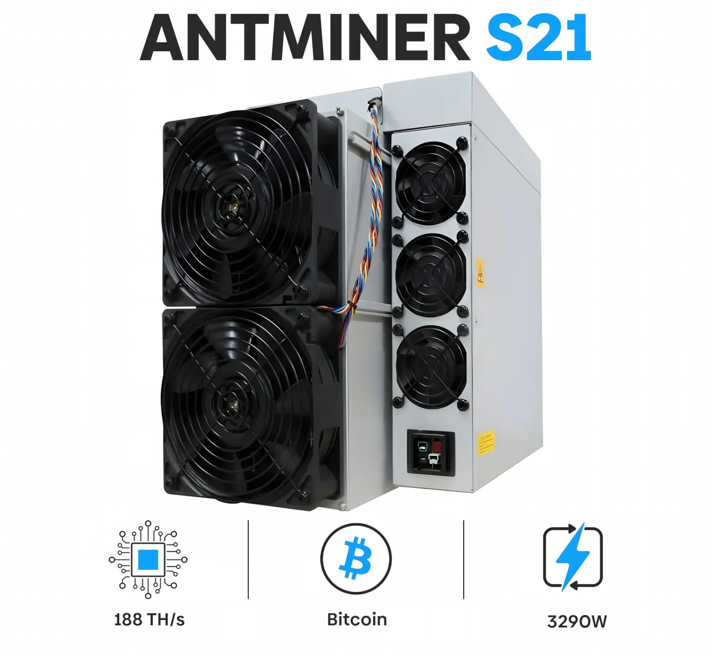 Bitmain Antminer S21 Air-Cooled Bitcoin Miners
