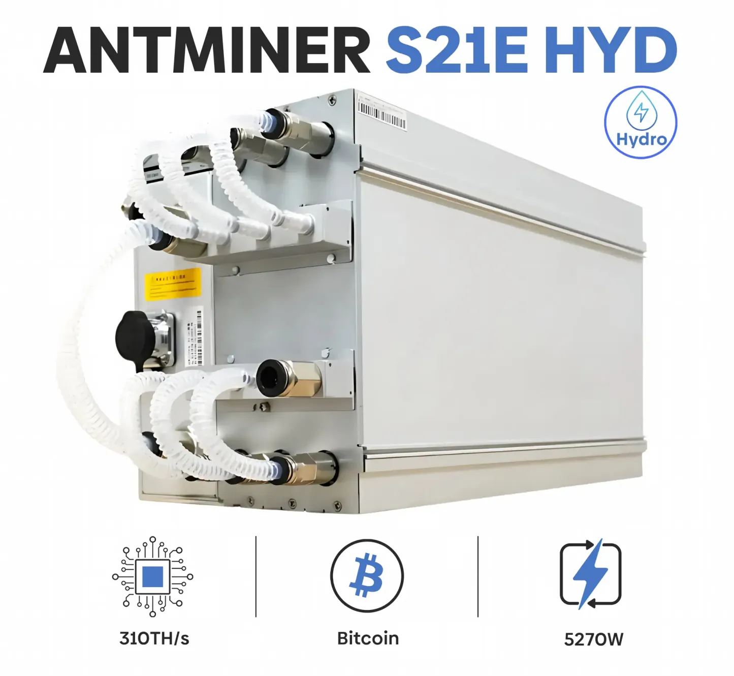 Bitmain Antminer S21 Hydro Bitcoin Miners