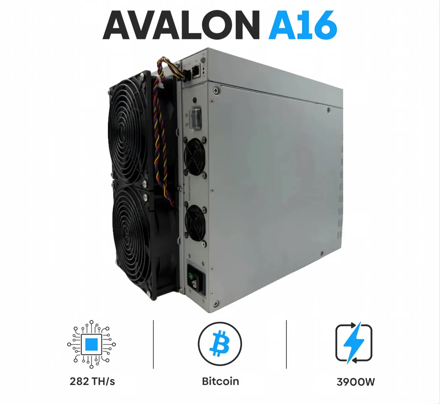 Canaan Avalon A16 Air-Cooled Bitcoin Miners