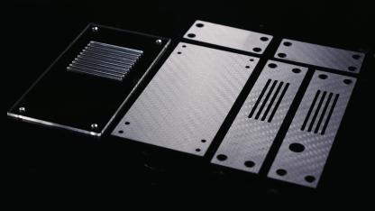 Carbon Fiber Enclosures for Bitaxe 