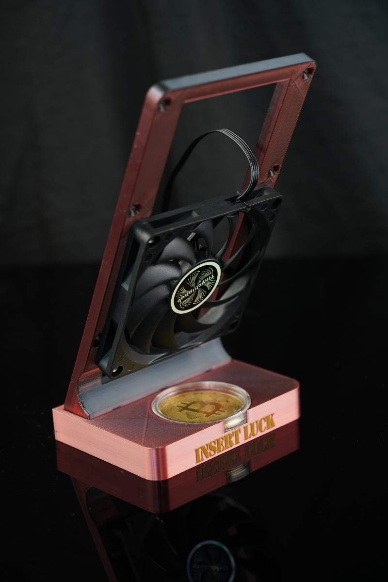 Enhanced NerdQaxe Fan Cooling Stand-TinyChipHub Limited