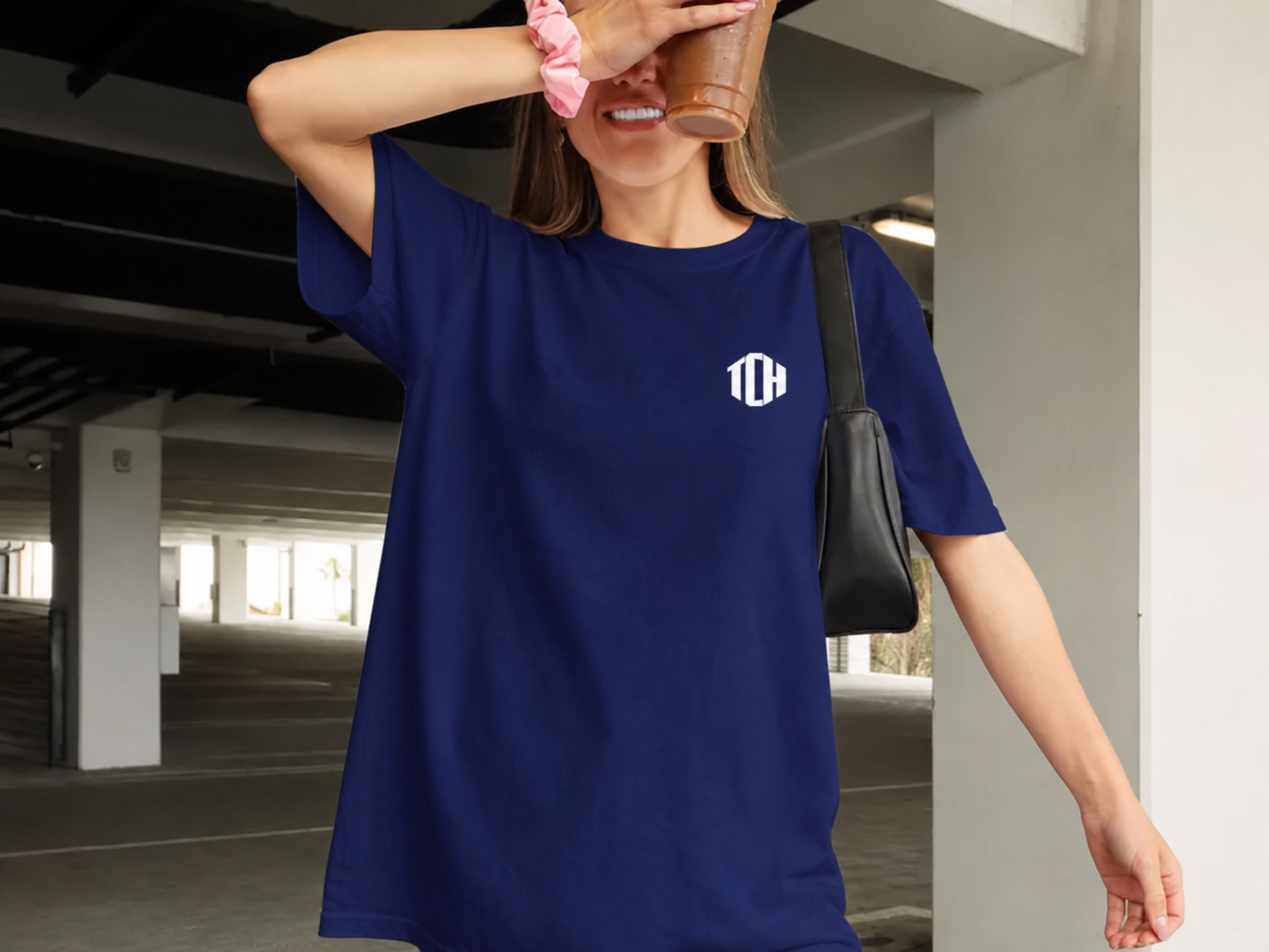TCH Dark Blue Short T-Shirt – TinyChipHub