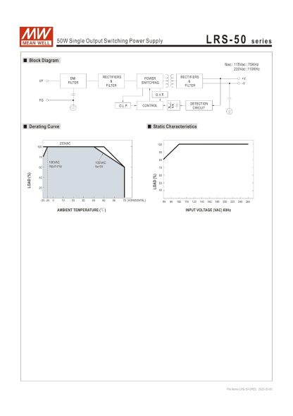 Mean Well LRS Power Supply