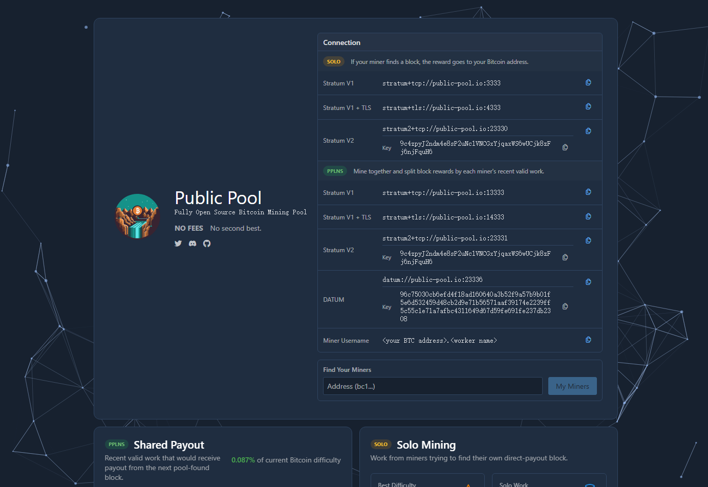 How to Confirm Public Pool Address Is Online-TinyChipHub Limited