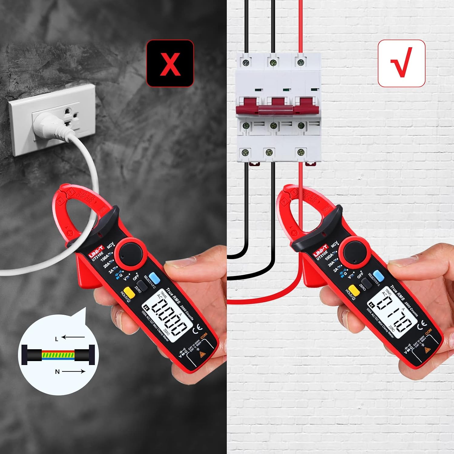 UNI-T UT210E Multi Clamp Meters