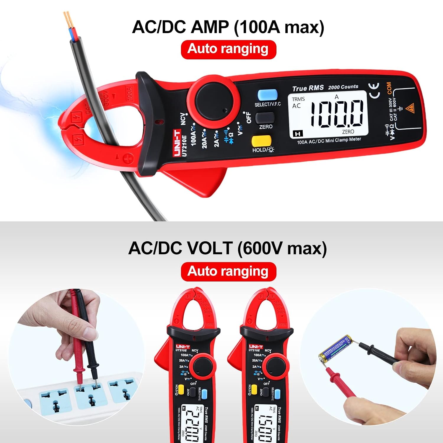 UNI-T UT210E Multi Clamp Meters