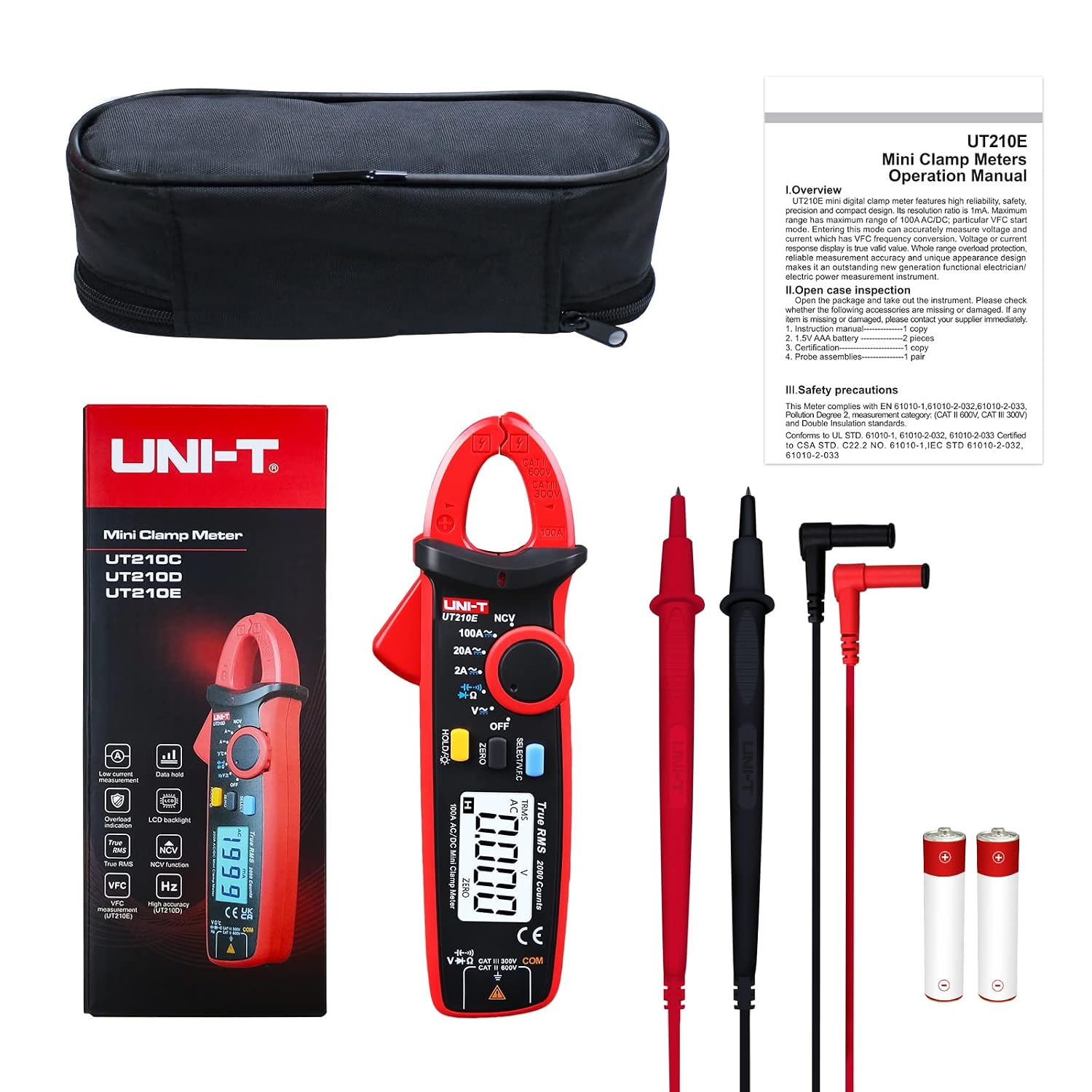 UNI-T UT210E Multi Clamp Meters