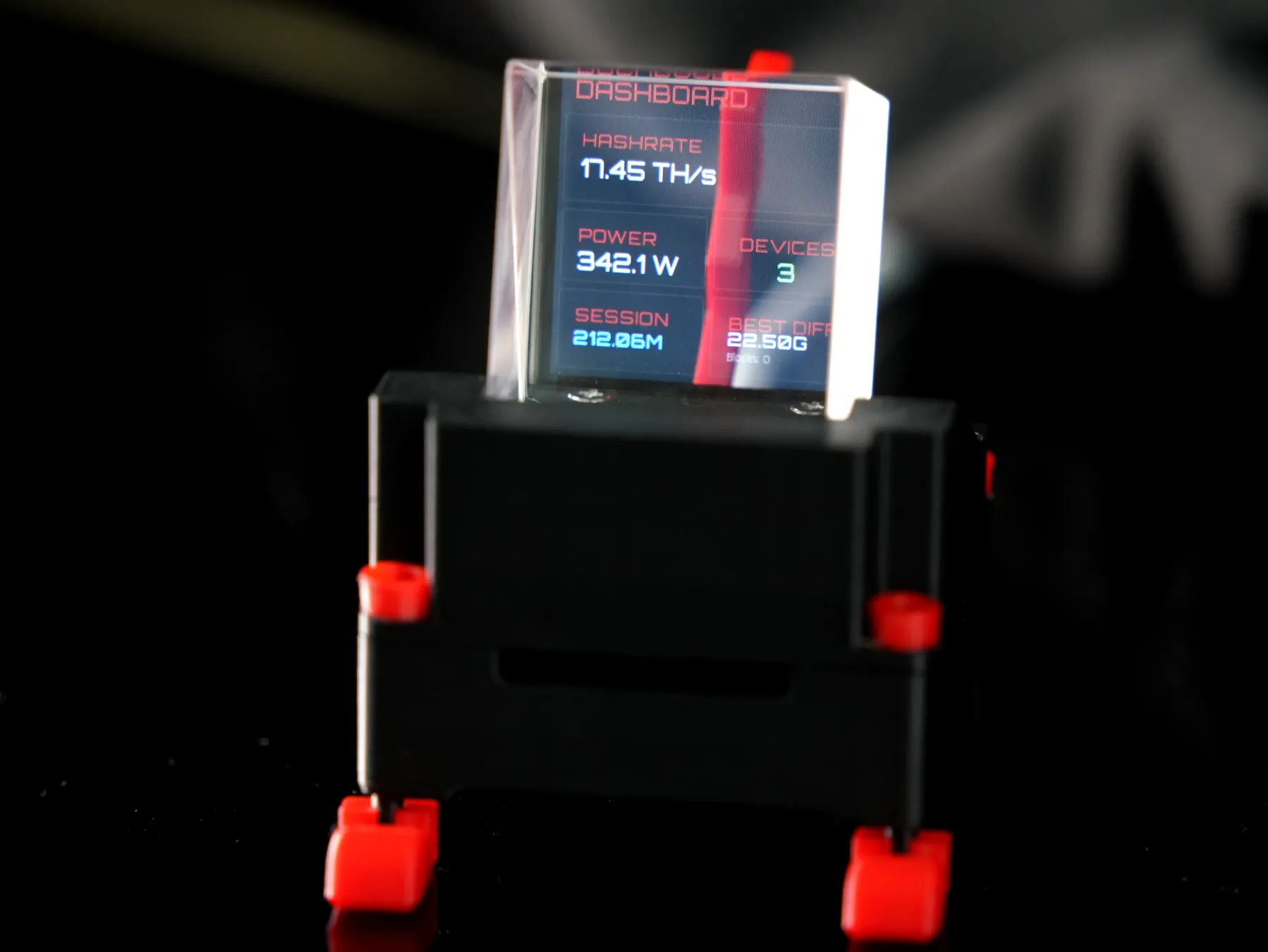 Solo Miner LCD WatchDog