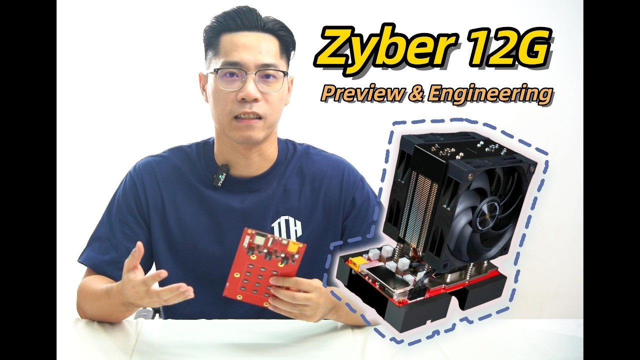 Zyber 12G 16+ TH/s Bitcoin Mining Machine | Solo Bitcoin Miner