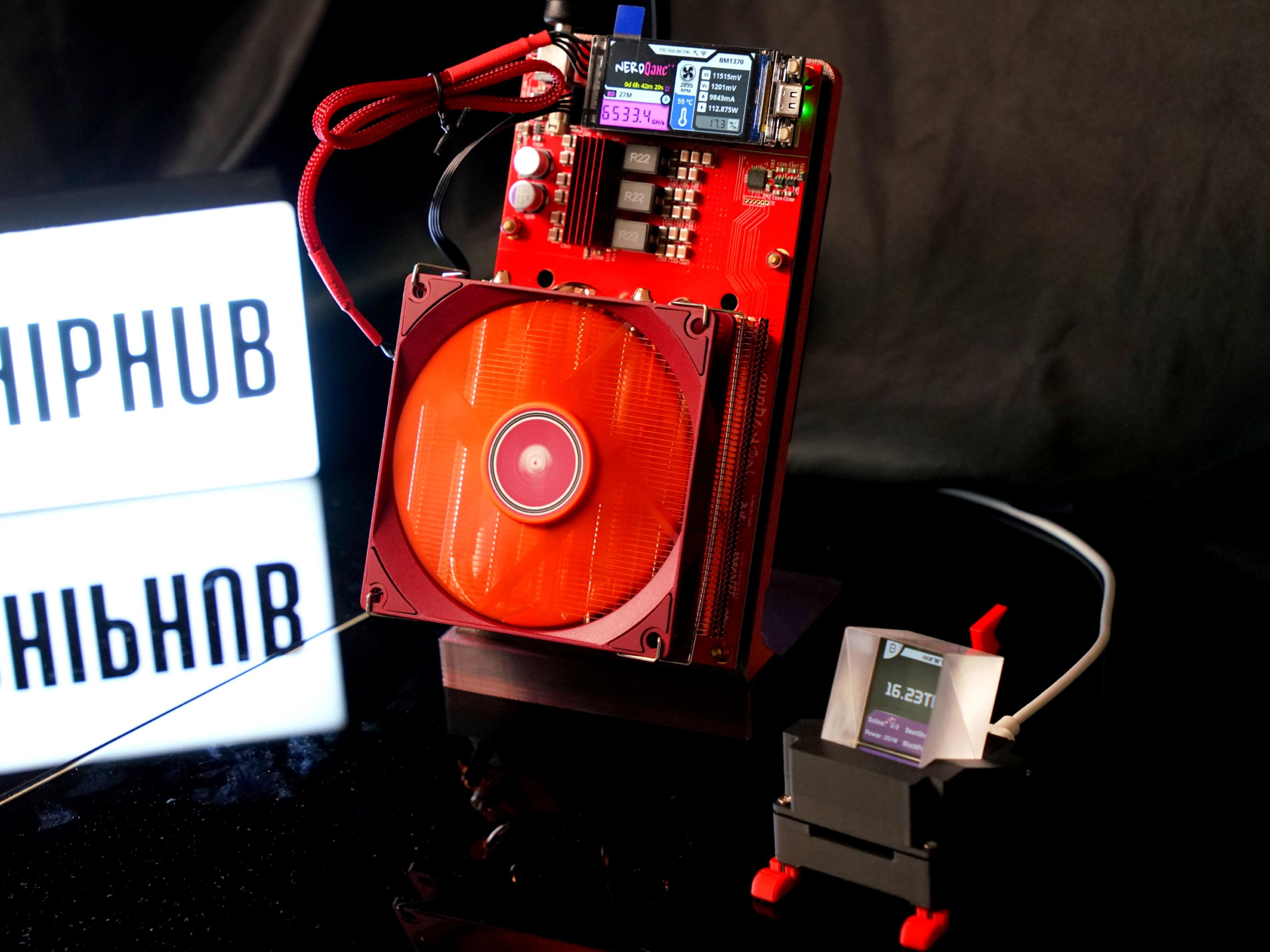Solo Miner LCD WatchDog-TinyChipHub Limited