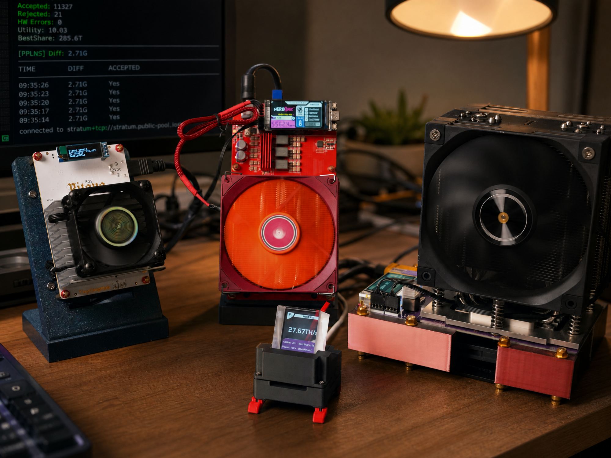 Solo Miner LCD WatchDog-TinyChipHub Limited