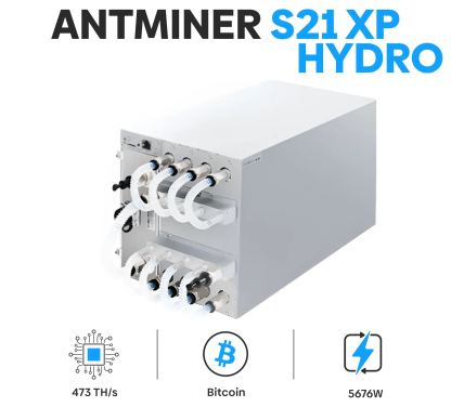 Bitmain Antminer S21 XP Hydro Bitcoin Miners