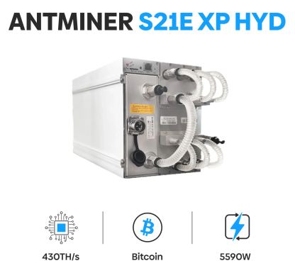 Bitmain Antminer S21 XP Hydro Bitcoin Miners