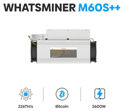 WhatsMiner M60 / M61 Air-Cooled Bitcoin Miners