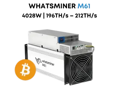 WhatsMiner M60 / M61 Air-Cooled Bitcoin Miners