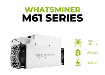 WhatsMiner M60 / M61 Air-Cooled Bitcoin Miners