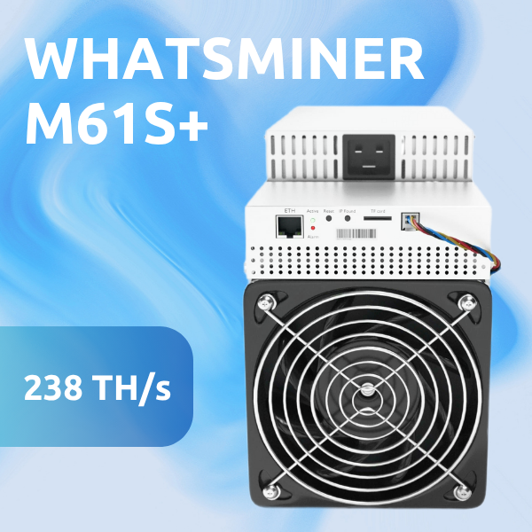 WhatsMiner M60 / M61 Air-Cooled Bitcoin Miners