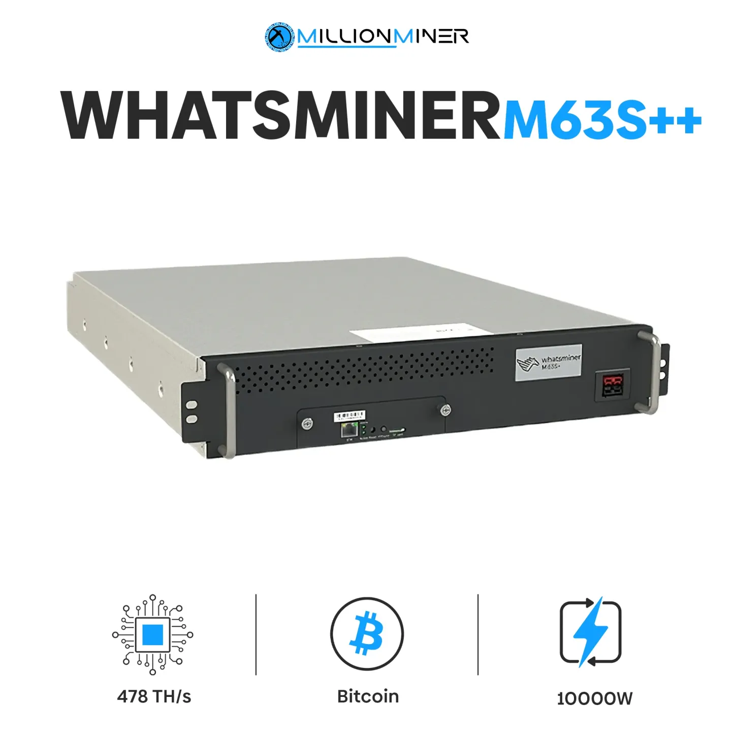 WhatsMiner M63 Hydro Bitcoin Miners