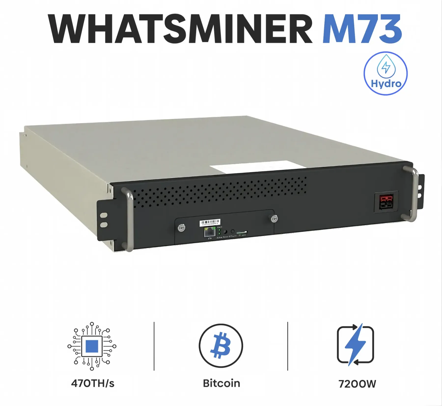 MicroBT WhatsMiner M73S & M79S Hydro Bitcoin Miners