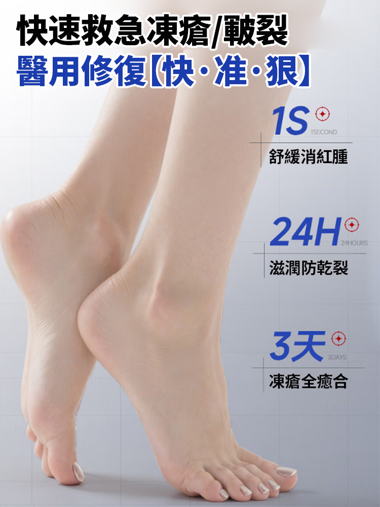 【當天癒合】手足精華乾裂貼，防水不掉🔥80W + 病人實證 當天舒緩紅腫
