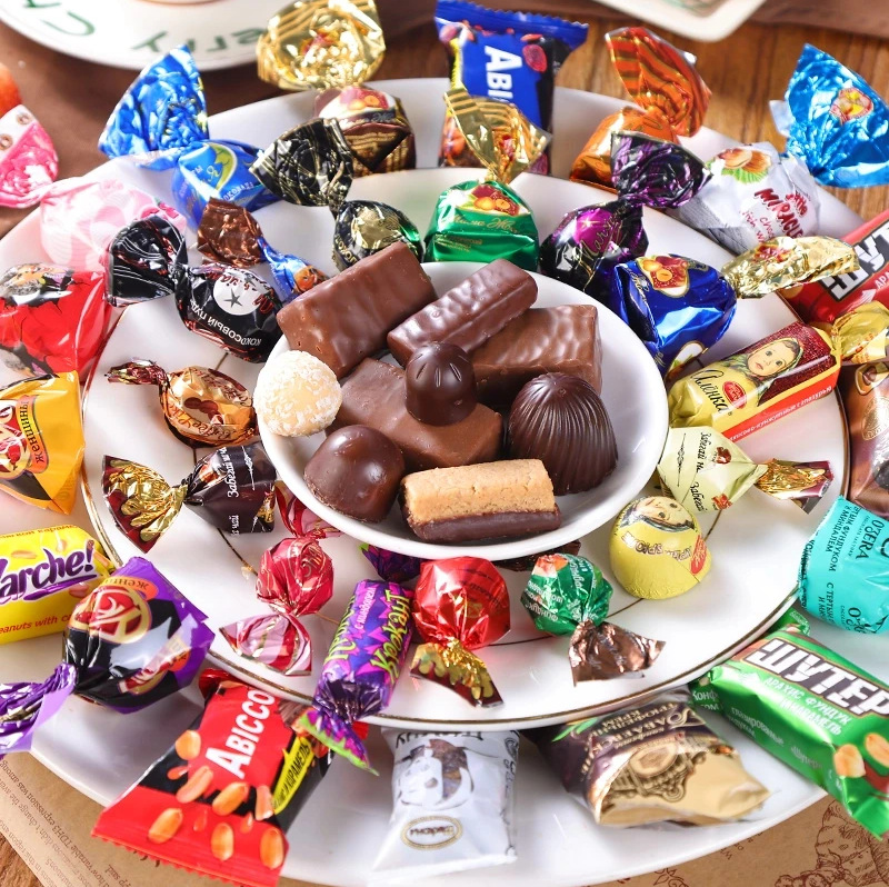 【年貨優選】俄羅斯進口巧克力夾心糖果丨瘋搶爆單！年貨禮盒 1kg/2kg 多口味🔥直省 567 元！